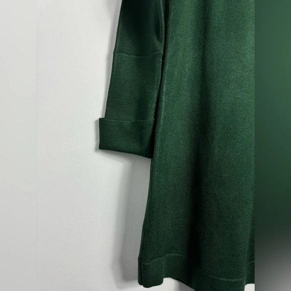 Vince Camuto Hunter green cowl neck Sweater Dress Size Small - Picture 8 of 12